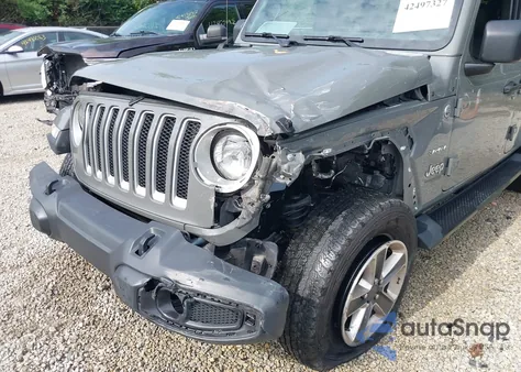 2022 Jeep Wrangler Unlimited Sahara 4X4 from USA, damaged, VIN 1C4HJXEN2NW239826